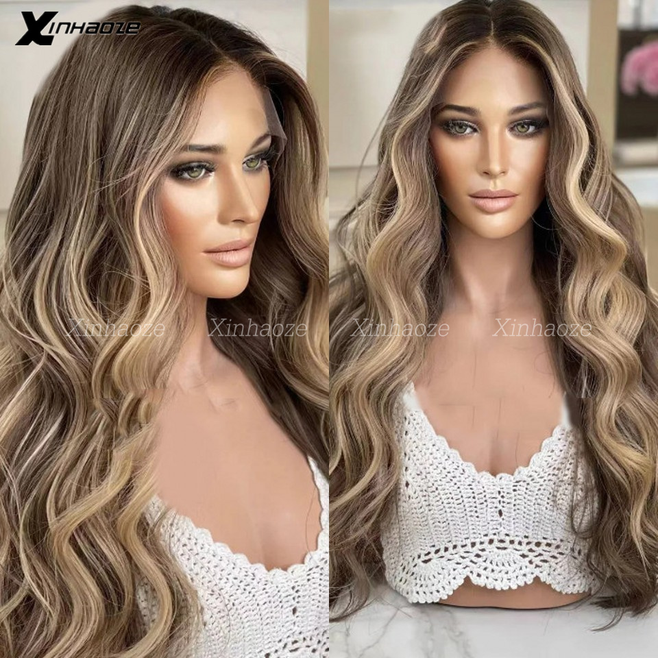 Highlight Transparent 13×4 13× - 613 Blonde Body Wave Lace Front Wig ulasan dan harga