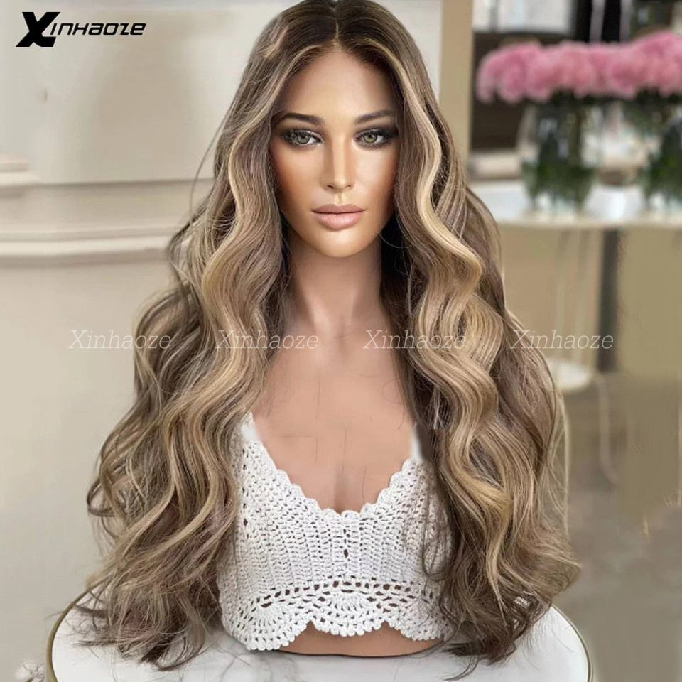 Highlight Transparent 13×4 13× - 613 Blonde Body Wave Lace Front Wig ulasan dan harga
