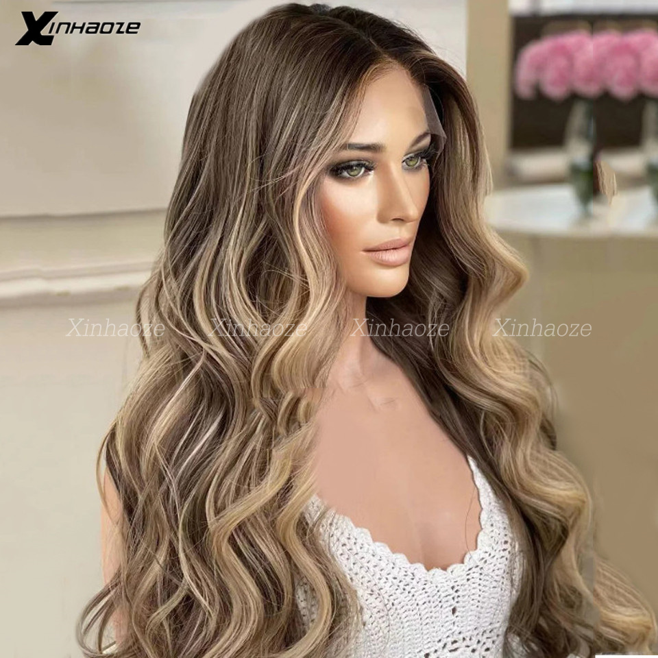 Highlight Transparent 13×4 13× - 613 Blonde Body Wave Lace Front Wig ulasan dan harga
