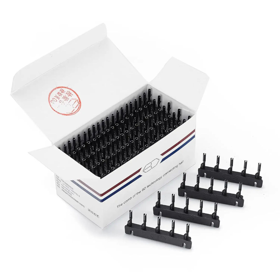 Genuine 6D Second-Generation C - Seamless Clip In Hair Extensions Human Hair ulasan dan harga