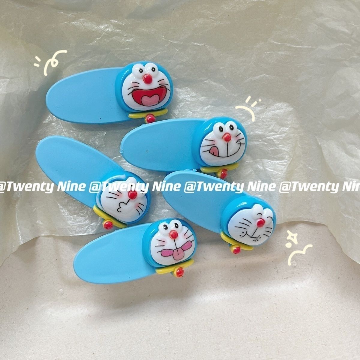 Cute Doraemon Expression Duckb - Hair Bundles ulasan dan harga