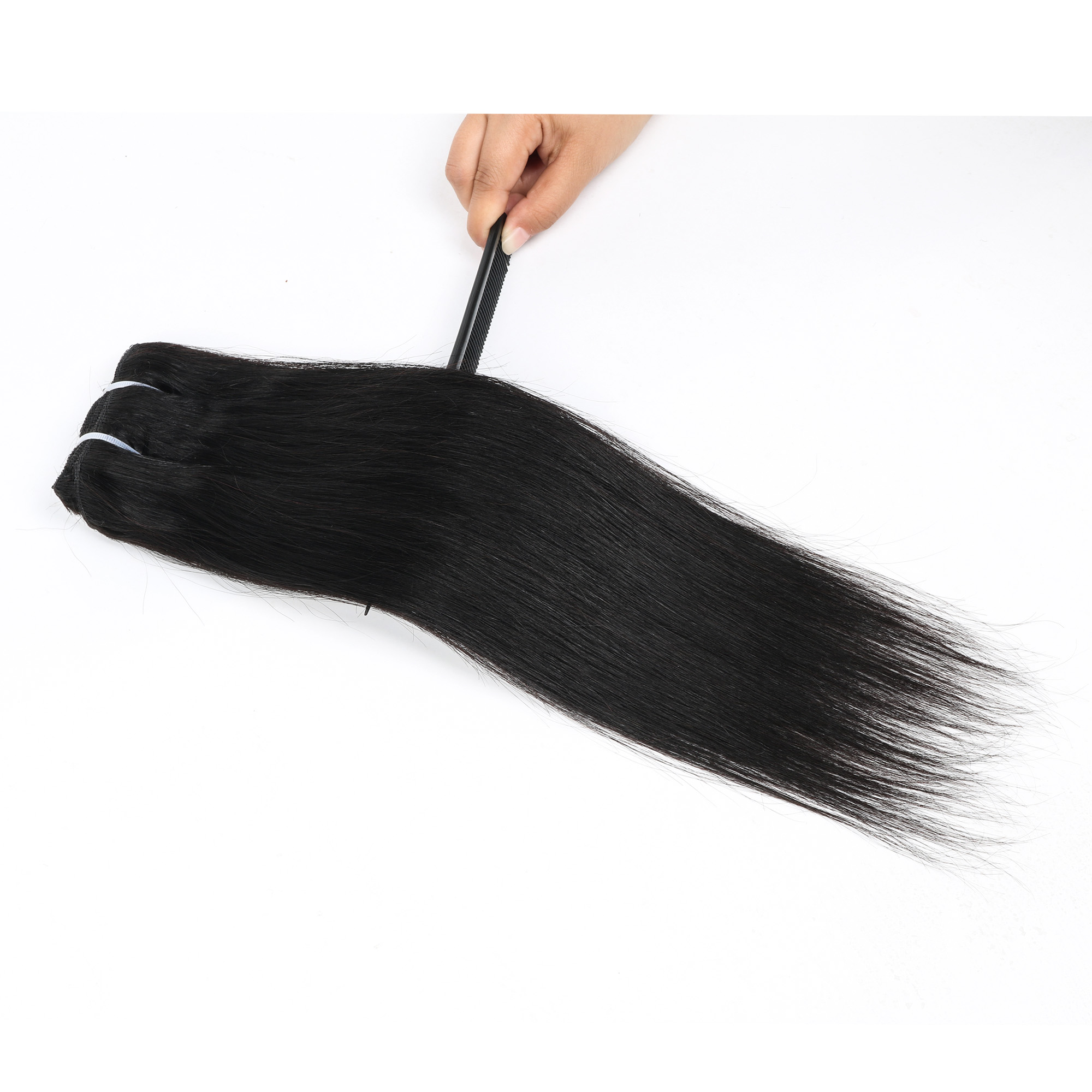 Invisible Thick Straight Clip  - Seamless Clip In Hair Extensions Human Hair ulasan dan harga