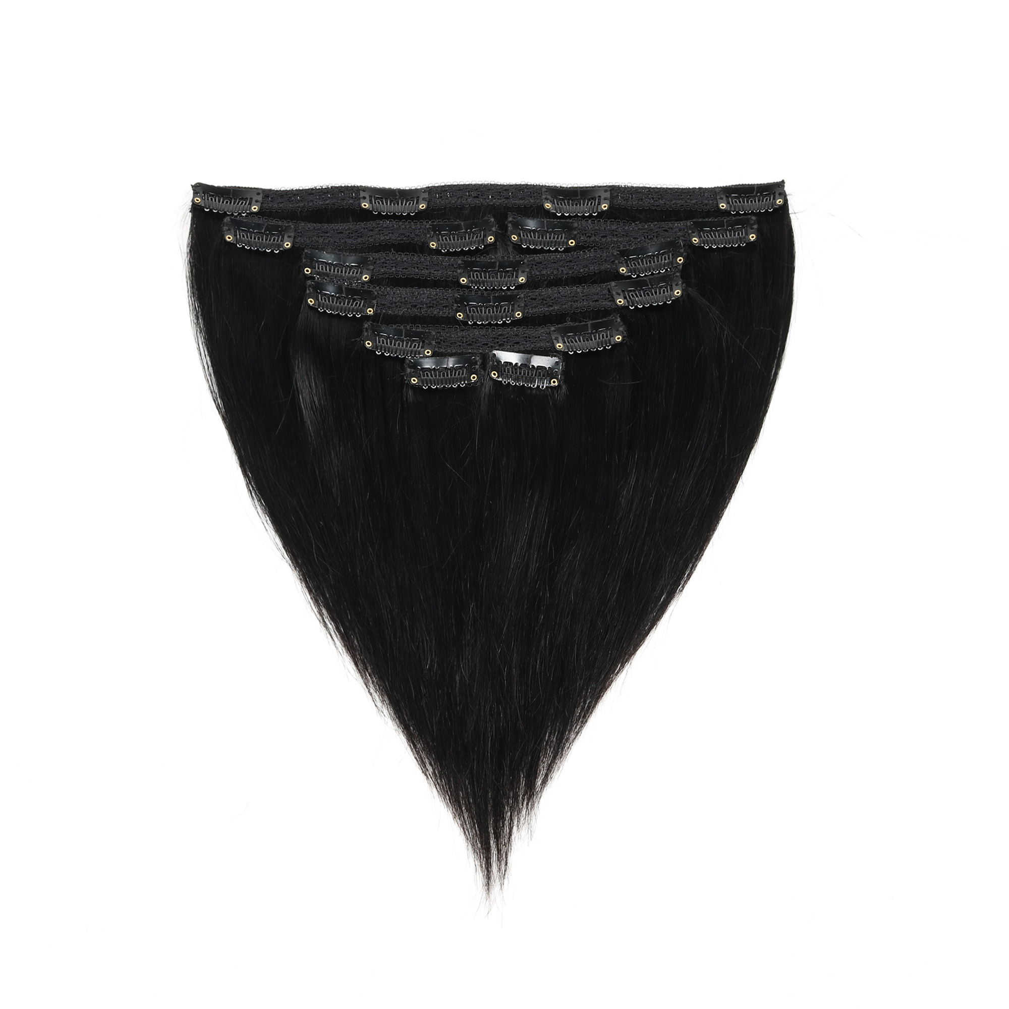 Invisible Thick Straight Clip  - Seamless Clip In Hair Extensions Human Hair ulasan dan harga